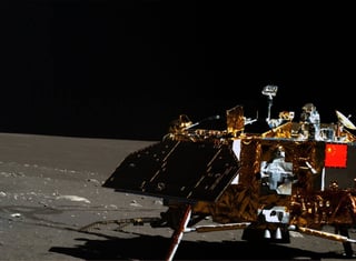 Carrera. El programa espacial chino mandó su primera sonda lunar, la Chang E 1, en 2007. (TWITTER)