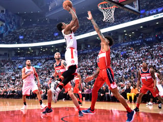 DeMar DeRozan anotó 32 puntos en la victoria de los Raptors de Toronto. Raptors recupera ventaja en su serie