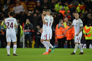 La Roma necesita ganar 3-0 o 4-1 al Liverpool para repetir el ‘milagro’ que consiguieron ante Barcelona en los cuartos de final. (EFE)