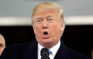 Trump dijo también que no cree que Corea del Norte vaya a estafar a Estados Unidos con sus intentos de distensión. (AP)