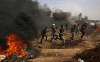 Frentes. Al menos tres palestinos murieron y cientos más resultaron heridos en enfrentamientos con las fuerzas israelíes.
