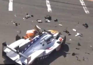 El video del accidente se difundió a través de redes. (INTERNET) 