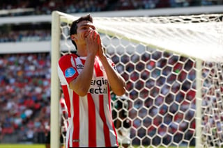 El mexicano Hirving Lozano no pudo marcar y se quedó en cuarto lugar en la tabla de goleadores de la Eredivisie. (Cortesía)