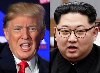 Mesa. Aumentan las expectativas y la tensión por el próximo encuentro entre Trump y Kim Jong-un. (AP)