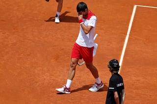 El tenista serbio quedó fuera del Madrid Open.