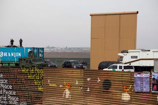 'No, no ha habido ninguna acción por parte de esta Junta (de Supervisores del Condado) en relación con el muro fronterizo', señaló a Efe Michael Workman, director de la Oficina de Comunicaciones del Condado San Diego. (ARCHIVO)