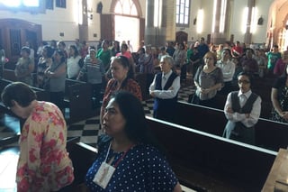 Celebración. La Diócesis de Gómez Palacio ofreció ayer una misa en honor a las madres. (EL SIGLO DE TORREÓN)