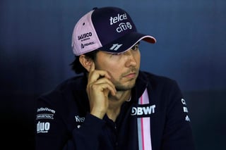 El jalisciense fue el mejor piloto del equipo Force India, luego que su coequipero, el francés Esteban Ocon, se colocó en el décimo sexto puesto con 1:21.144. (ARCHIVO)