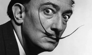 Dalí fue uno de los mayores representantes del movimiento surrealista. 