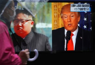Corea del Norte amenazó ayer con cancelar la cumbre entre Kim y Trump debido a las maniobras militares conjuntas entre Estados Unidos y Corea del Sur, informó el martes la agencia de noticias surcoreana Yonhap. (AP)