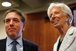Económico. Reconoce Christine Lagarde que el plan económico de Argentina es positivo para salir de la crisis. 