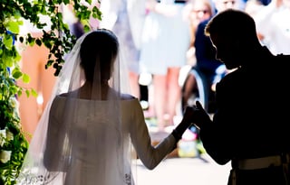 Pasarán su primera noche de casados en el Castillo de Windsor. (AP)