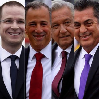 Los cuatro candidatos presidenciales se encontraron en Tijuana; esto es lo que Verificado 2018 encontró en sus dichos sobre temas fronterizos. (ESPECIAL)