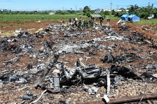 El vuelo DMJ-972 de Cubana de Aviación y operado con un Boeing 737 de la aerolínea mexicana Global Air se estrelló el 18 de mayo con 113 personas a bordo poco después de despegar del aeropuerto de La Habana, por causas que aún se investigan. (ARCHIVO)