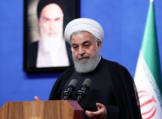 En contra. El presidente iraní, Hasan Rohaní, criticó a Estados Unidos debido a sus amenazas. (EFE)