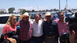 Visitó el municipio de Matamoros, para reunirse con productores de melón. (EL SIGLO DE TORREÓN)