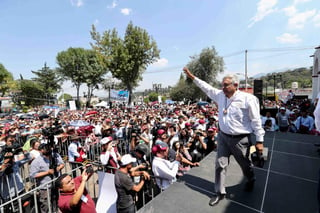 López Obrador criticó la petición de voto útil que ha realizado el panista. (EL UNIVERSAL)