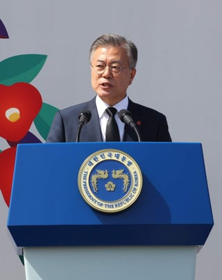 Seúl valoró de forma positiva 'la posibilidad de que el diálogo entre Corea del Norte y EU siga vivo sin haberse cancelado', a través de una declaración del portavoz de la oficina presidencial, Kim Eui-kyeom. (ARCHIVO)