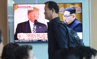 Retoman. Trump dijo que si la reunión con el líder norcoreano Kim Jong-un finalmente se lleva adelante, 'probablemente'.