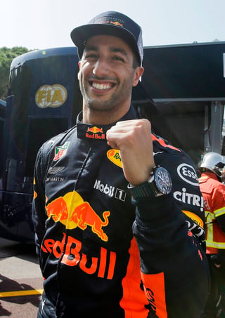 El australiano Daniel Ricciardo, de Red Bull. (AP)