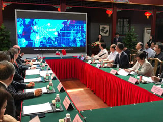 El gobernador y varios funcionarios realizan una gira de promoción en China. (ESPECIAL)