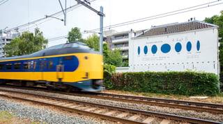 El efecto de contracción se puede ver desde un tren. Foto: Lorentz.leidenuniv.nl