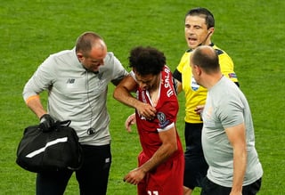 Mohamed Salah sufrió un esguince de hombro en la final de la Champions League que jugó Liverpool ante Real Madrid. Mohamed Salah podría jugar en Rusia 2018