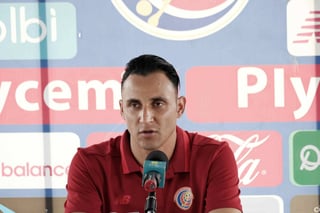 El portero del Madrid habló en rueda de prensa con Costa Rica.  (EFE)