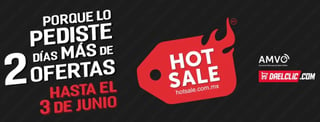 De acuerdo con la asociación, en comparación con la edición anterior, hasta el momento las visitas al sitio de Hot Sale (hotsale.com.mx) han crecido en un 105 por ciento. (ESPECIAL)
