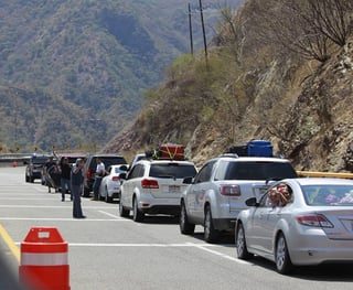 Reporte. En abril del año en curso se tuvo un aforo de 243 mil 313 vehículos por la supercarretera Durango-Mazatlán. (EL SIGLO DE TORREÓN) 