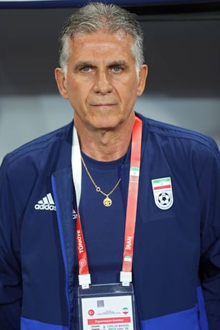 El entrenador de la selección de Irán, Carlos Queiroz. (Archivo)