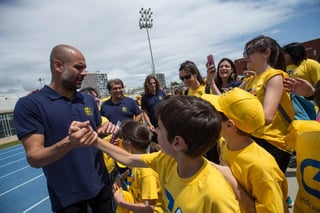 El técnico comentó que regresaría a La Masía, centro de formación del Barcelona, donde le gustaría dirigir a los jóvenes que aspiren a llegar al primer equipo. (ARCHIVO)
