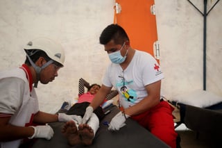 La Cruz Roja Mexicana enviará 130 toneladas de ayuda humanitaria a las personas afectadas por la erupción del Volcán de Fuego, en Guatemala, y 20 voluntarios de la benemérita institución viajarán a dicha nación centroamericana. (ARCHIVO)