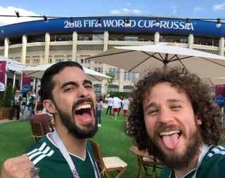El 'youtuber' Luisito está en Rusia para vivir la fiesta del Mundial de Futbol, y así lo compartió en sus redes sociales. (ESPECIAL)
