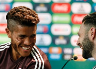 Dos Santos no vio acción en el primer partido de la selección mexicana que se impuso 1-0 a Alemania en la Copa del Mundo Rusia 2018.