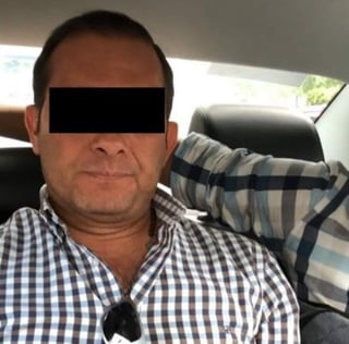Luis Ángel 'N' fue detenido ayer en la CDMX. (ESPECIAL) 