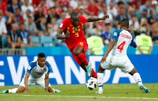 La gran figura del partido de ayer por parte de Bélgica fue el delantero Romelu Lukaku, quien se despachó con un par de goles. (AP)