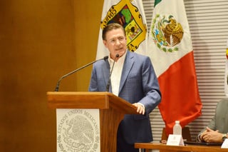 Coordinación. José Aispuro destacó que el convenio formaliza la coordinación con Coahuila. (EL SIGLO DE TORREÓN)