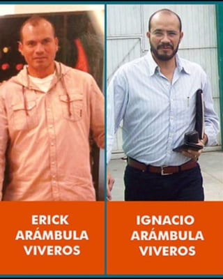 Se identificaron a los hermanos Arámbula Viveros como presuntos responsables del crimen de Fernando Purón. (ESPECIAL) 