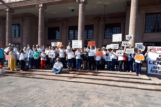 Protestas. Los afectados piden al Gobierno de Coahuila una respuesta inmediata. (EL SIGLO DE TORREÓN)