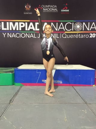 Camila Santibáñez formó parte de la Selección Coahuila. Gimnastas laguneras se lucen en la Olimpiada