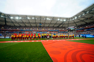 El estadio de Rostov albergó la victoria del Tricolor sobre Corea del Sur. (Jam Media)