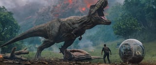 Taquillera. Jurassic World: Fallen Kingdom recaudó 150 millones de dólares en su primer fin de semana. (ARCHIVO)