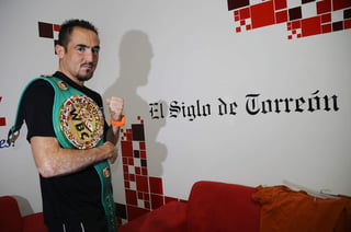 El lagunero fue campeón mundial de peso Medio CMB en el 2014. (Archivo)