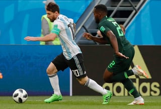 El atacante argentino marcó el primero gol del encuentro.