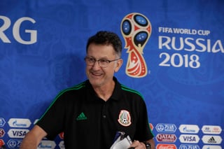 El estratega de la Selección Mexicana, Juan Carlos Osorio, en una conferencia de prensa. El cuestionado era yo: Osorio