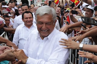 En el día 90 de la contienda electoral, el candidato de la coalición Juntos Haremos Historia, Andrés Manuel López Obrador, afirmó que será la última campaña en su vida, pero 'la tercera es la vencida'. (EL UNIVERSAL)