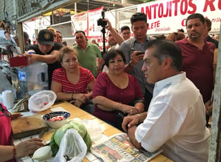 Jaime Rodríguez Calderón “El Bronco”, candidato independiente a la Presidencia de México, pidió al electorado rechazar a los partidos políticos y ejercer un voto en verdad útil por un México independiente a favor de su proyecto. (EL UNIVERSAL)