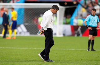 El director técnico de la selección mexicana de futbol, el colombiano Juan Carlos Osorio, dejó de lado los lamentos tras la derrota de este miércoles. (ARCHIVO)