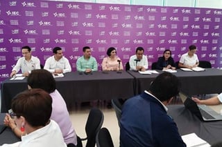 Tranquilos. La consejera presidenta del IEC, Gabriela de León Farías, dijo que la ciudadanía puede salir a votar con tranquilidad. 